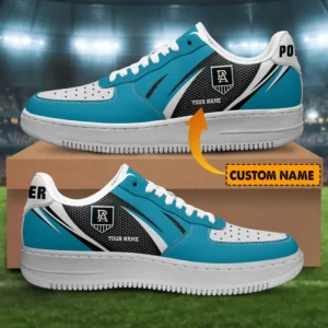Port Adelaide AFL Air Sneakers AFL06120324912, Gift For Fan Port Adelaide