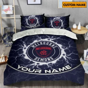 Melbourne Demons AFL Bedding Set AFL08120624021, Gift For Fan Melbourne Demons