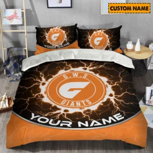 Gws Giants AFL Bedding Set AFL08120624025, Gift For Fan Gws Giants