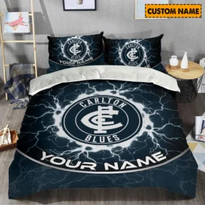Carlton AFL Bedding Set AFL08120624035, Gift For Fan Carlton