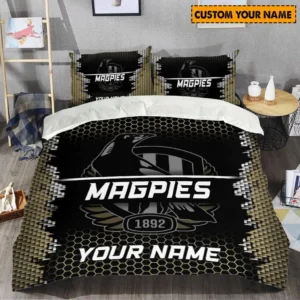 Collingwood AFL Bedding Set AFL08120624045, Gift For Fan Collingwood