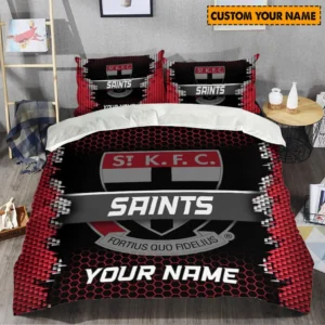 St Kilda AFL Bedding Set AFL08120624051, Gift For Fan St Kilda