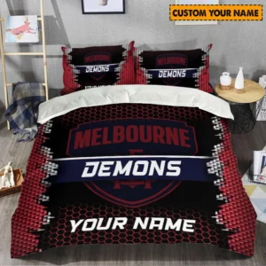 Melbourne Demons AFL Bedding Set AFL08120624053, Gift For Fan Melbourne Demons