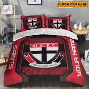 St Kilda AFL Bedding Set AFL08120624054, Gift For Fan St Kilda