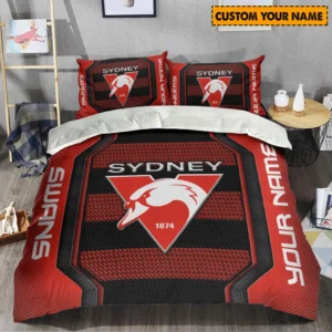 Sydney Swans AFL Bedding Set AFL08120624070, Gift For Fan Sydney Swans