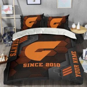 Gws Giants AFL Bedding Set AFL08120624077, Gift For Fan Gws Giants