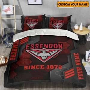 Essendon AFL Bedding Set AFL08120624078, Gift For Fan Essendon