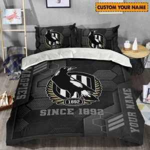 Collingwood AFL Bedding Set AFL08120624085, Gift For Fan Collingwood