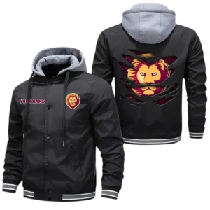 Brisbane Lions AFL Hooded Windbreaker Jacket AFL08120624101, Gift For Fan Brisbane Lions