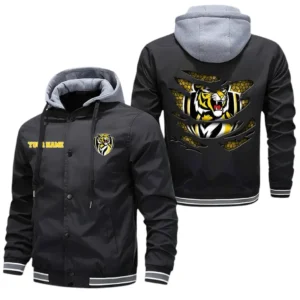 Richmond AFL Hooded Windbreaker Jacket AFL08120624113, Gift For Fan Richmond