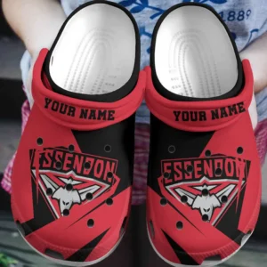Essendon AFL Crocs AFL08120624255, Gift For Fan Essendon