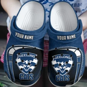 Geelong Cats AFL Crocs AFL08120624266, Gift For Fan Geelong Cats