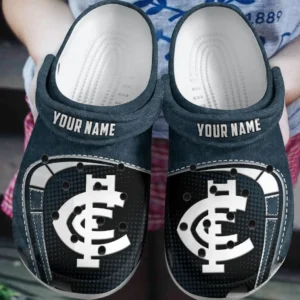Carlton AFL Crocs AFL08120624282, Gift For Fan Carlton