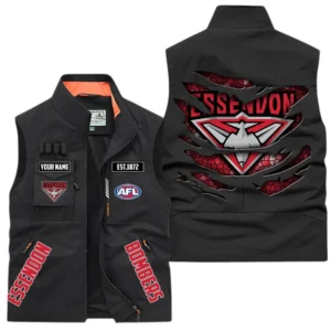 Essendon AFL Outdoor Sleeveless Vest AFL08120624334, Gift For Fan Essendon