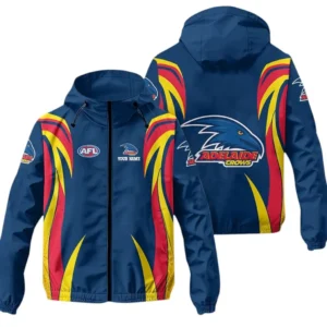 Adelaide Crows AFL Windbreaker Jacket AFL08120724250, Gift For Fan Adelaide Crows