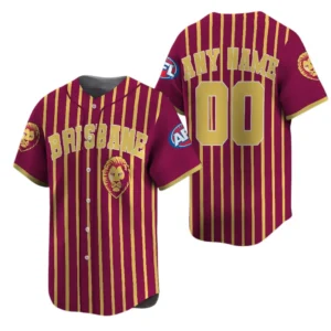 Brisbane Lions AFL Jersey MLB AFL08120724302, Gift For Fan Brisbane Lions