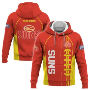 Gold Coast Suns AFL Hoodie AFL09120424267, Gift For Fan Gold Coast Suns
