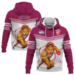 Brisbane Lions AFL Hoodie AFL09120424269, Gift For Fan Brisbane Lions