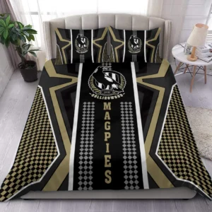 Collingwood AFL Bedding Set AFL09120424323, Gift For Fan Collingwood