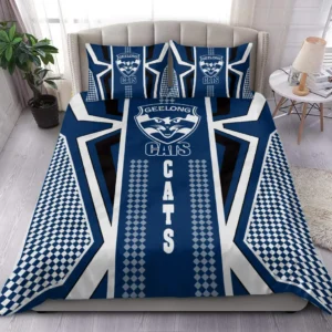 Geelong Cats AFL Bedding Set AFL09120424326, Gift For Fan Geelong Cats