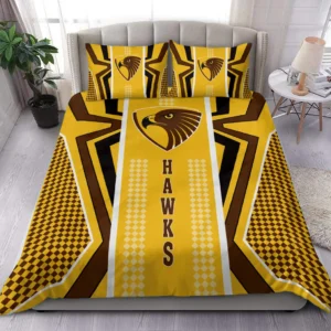 Hawthorn AFL Bedding Set AFL09120424329, Gift For Fan Hawthorn