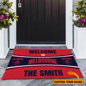 Melbourne Demons AFL Doormat AFL09120524040, Gift For Fan Melbourne Demons