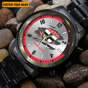 St Kilda AFL Stainless Steel Watch AFL09120524114, Gift For Fan St Kilda