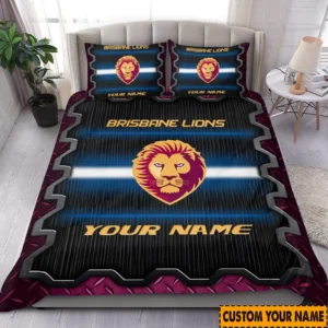 Brisbane Lions AFL Bedding Set AFL10120924001, Gift For Fan Brisbane Lions