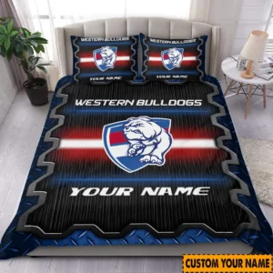 Western Bulldogs AFL Bedding Set AFL10120924017, Gift For Fan Western Bulldogs