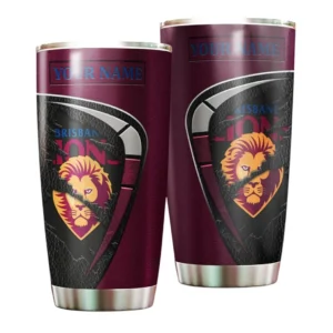 Brisbane Lions AFL Tumbler 20oz AFL10120924024, Gift For Fan Brisbane Lions