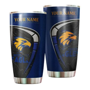 West Coast Eagles AFL Tumbler 20oz AFL10120924033, Gift For Fan West Coast Eagles