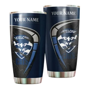 Geelong Cats AFL Tumbler 20oz AFL10120924037, Gift For Fan Geelong Cats