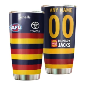 Adelaide Crows AFL Tumbler 20oz AFL10120924044, Gift For Fan Adelaide Crows