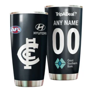 Carlton AFL Tumbler 20oz AFL10120924046, Gift For Fan Carlton