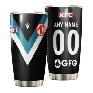 Port Adelaide AFL Tumbler 20oz AFL10120924047, Gift For Fan Port Adelaide