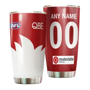 Sydney Swans AFL Tumbler 20oz AFL10120924051, Gift For Fan Sydney Swans