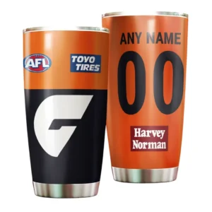 Gws Giants AFL Tumbler 20oz AFL10120924054, Gift For Fan Gws Giants