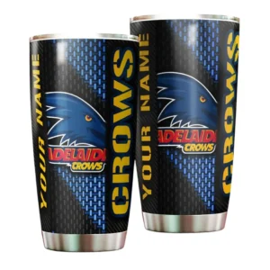 Adelaide Crows AFL Tumbler 20oz AFL10120924065, Gift For Fan Adelaide Crows
