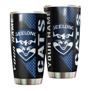 Geelong Cats AFL Tumbler 20oz AFL10120924069, Gift For Fan Geelong Cats