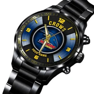 Adelaide Crows AFL Stainless Steel Watch AFL10121024000, Gift For Fan Adelaide Crows