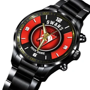 Sydney Swans AFL Stainless Steel Watch AFL10121024015, Gift For Fan Sydney Swans