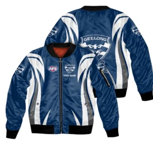 Geelong Cats AFL Bomber Jacket AFL10121024026, Gift For Fan Geelong Cats