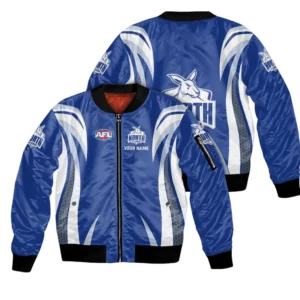 North Melbourne AFL Bomber Jacket AFL10121024031, Gift For Fan North Melbourne