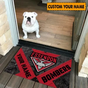 Essendon AFL Doormat AFL10121024044, Gift For Fan Essendon