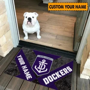 Fremantle AFL Doormat AFL10121024045, Gift For Fan Fremantle