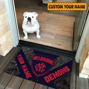 Melbourne Demons AFL Doormat AFL10121024050, Gift For Fan Melbourne Demons