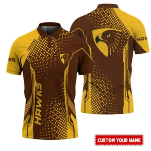 Hawthorn AFL Polo Shirt AFL11121024000, Gift For Fan Hawthorn