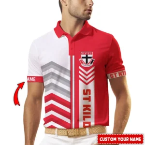St Kilda AFL Polo Shirt AFL11121024018, Gift For Fan St Kilda