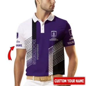 Fremantle AFL Polo Shirt AFL11121024021, Gift For Fan Fremantle