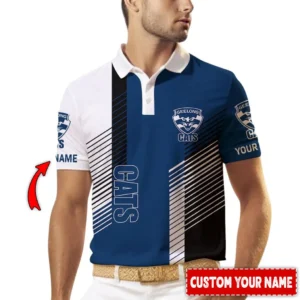 Geelong Cats AFL Polo Shirt AFL11121024024, Gift For Fan Geelong Cats